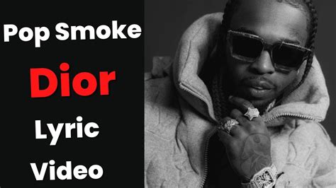 pop smoke dior lyrics|Pop Smoke Dior lyrics meaning.